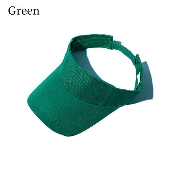 Adult/ Kids Unisex Adjustable Visors Solid Colors