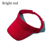 Adult/ Kids Unisex Adjustable Visors Solid Colors