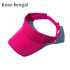 Adult/ Kids Unisex Adjustable Visors Solid Colors