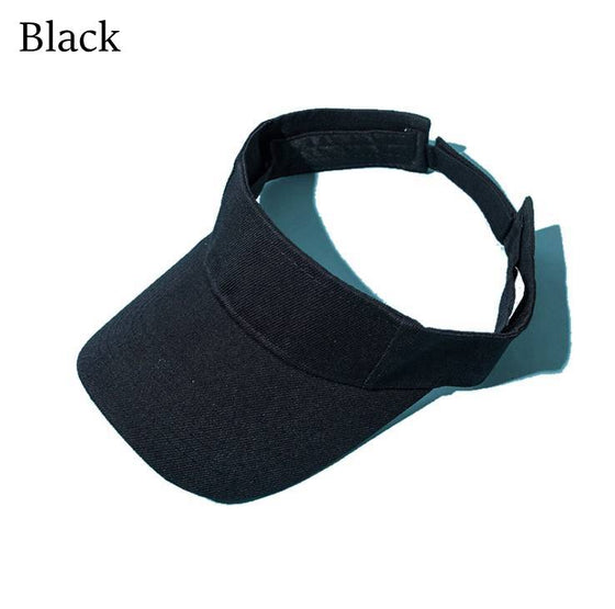 Adult/ Kids Unisex Adjustable Visors Solid Colors