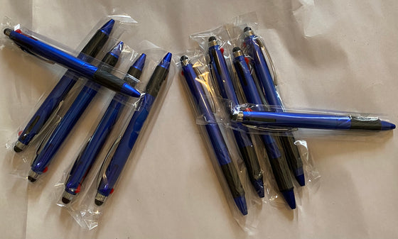 10 pieces Stylus Pens MultiColored Ball Pen To Navigate TouchScreen Smartphones Tablets Computers