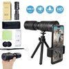 4K 10-300X40MM Super Telephoto Zoom Monocular Telescope Waterproof