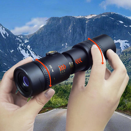 4K 10-300X40MM Super Telephoto Zoom Monocular Telescope. Clearance Sale!