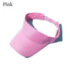 Adult/ Kids Unisex Adjustable Visors Solid Colors